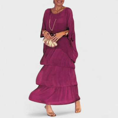 Nora - Elegantes Boho-Casualkleid aus Chiffon