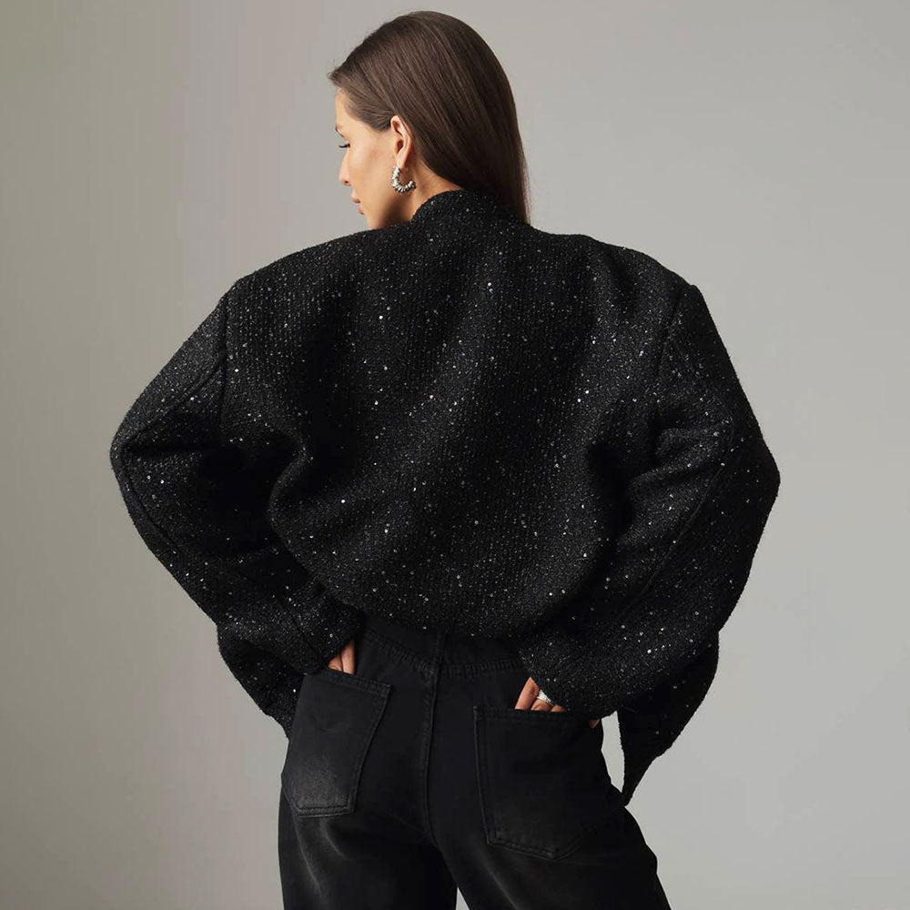 Glitzernde Lumina-Jacke