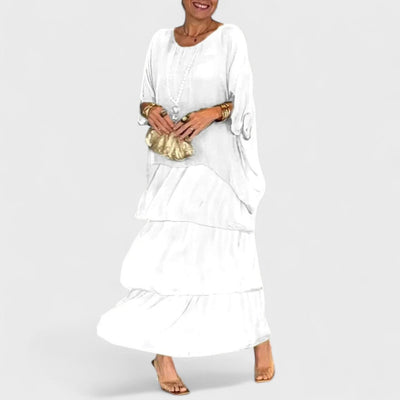 Nora - Elegantes Boho-Casualkleid aus Chiffon