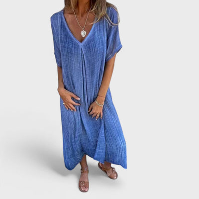 Naia - Kleid mit V-Ausschnitt