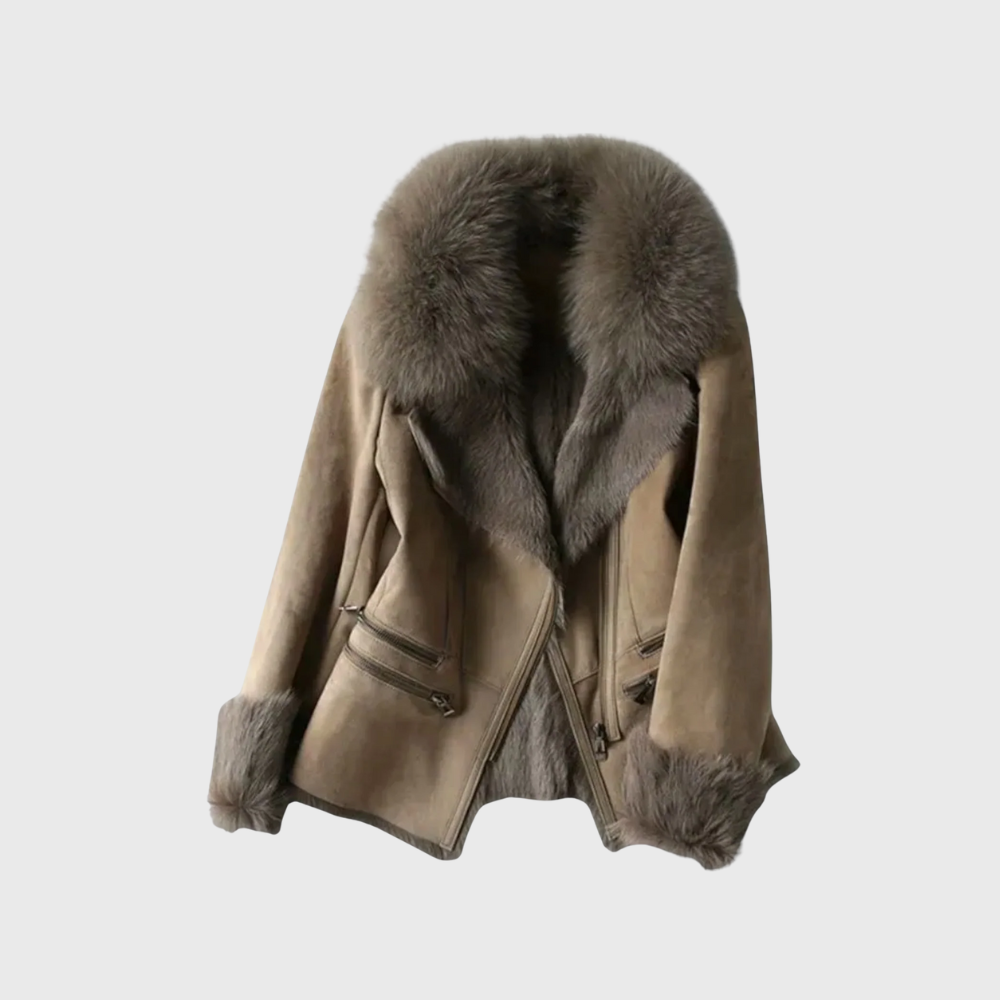 Lammfelljacke