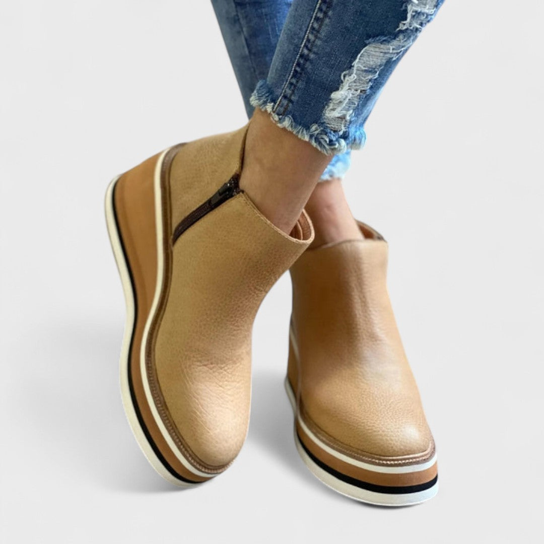 Solvina - Elegante, wasserdichte Stiefel