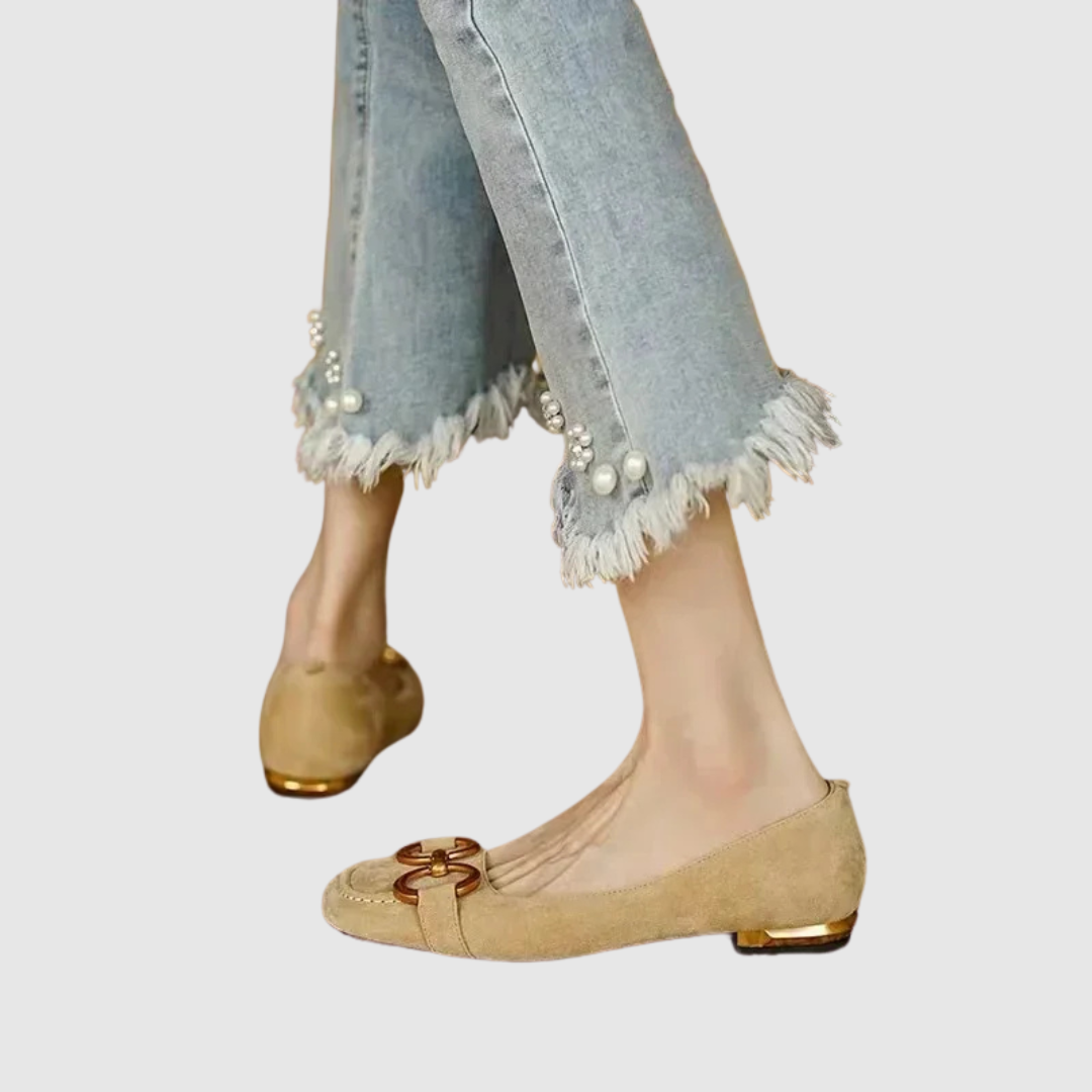 Marie™ | Ballerinas aus Leder