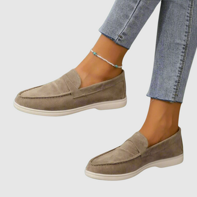 Hannah™ | Elegante Mokassins aus Wildleder