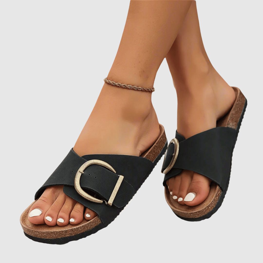 Theresa - Orthopädische Sandalen aus Wildleder