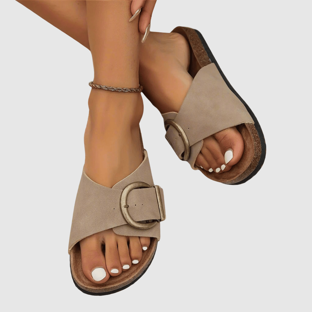 Theresa - Orthopädische Sandalen aus Wildleder