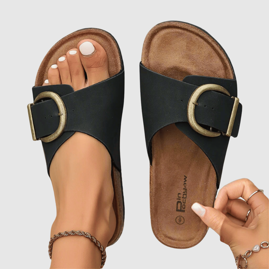 Theresa - Orthopädische Sandalen aus Wildleder