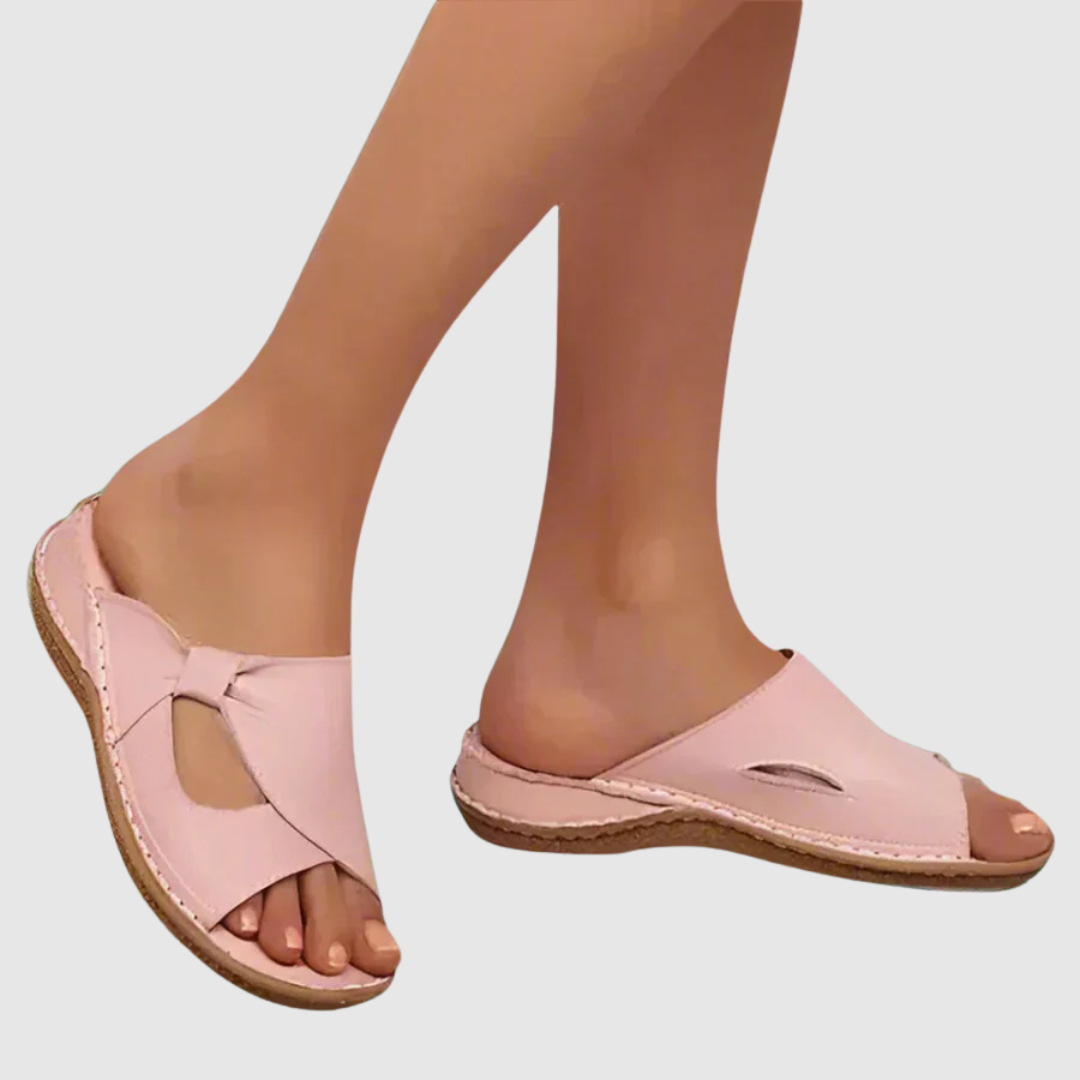 Gaelle - Bequeme Leder Sandalen