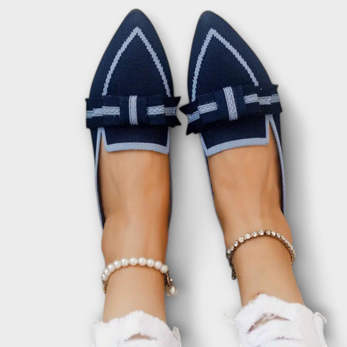 Celia - Flache geflochtene Schuhe