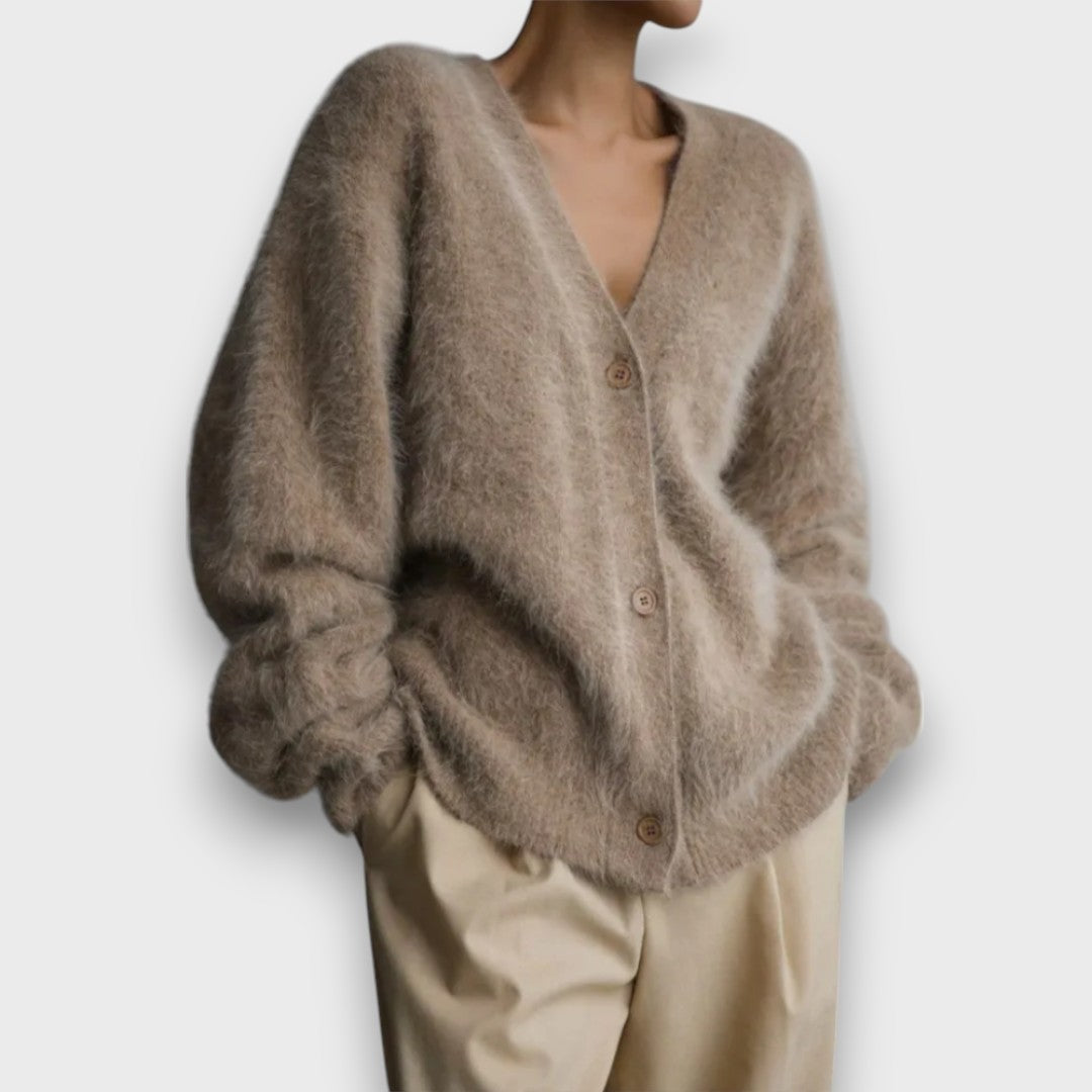 Laria – Weicher Cardigan mit Klassischem Schnitt