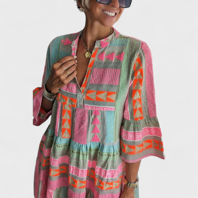 Juliane - Boho Kleid mit Volants