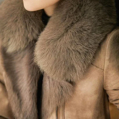 Lammfelljacke