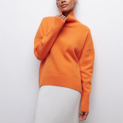 Katrielle - Bequemes Rollkragenpullover