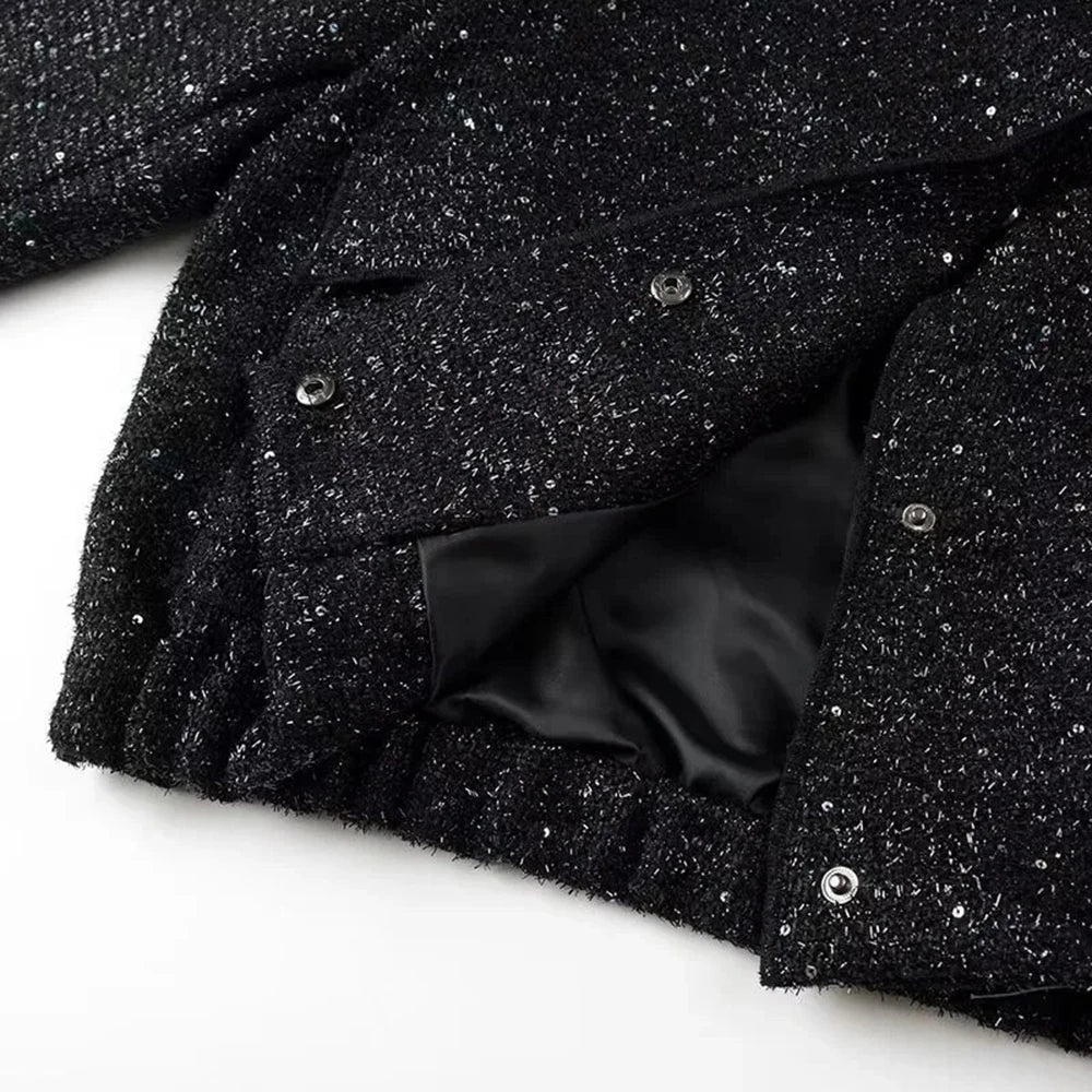 Glitzernde Lumina-Jacke