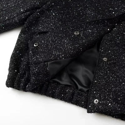 Glitzernde Lumina-Jacke