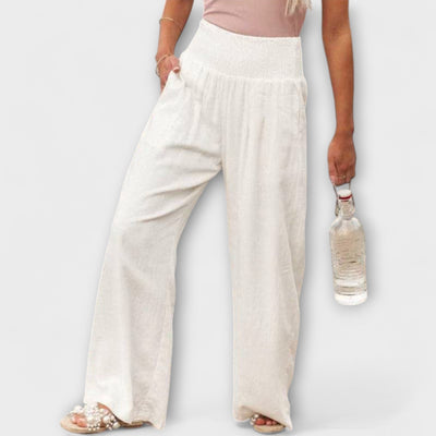 Thearya - Weite Leinenhose Casual