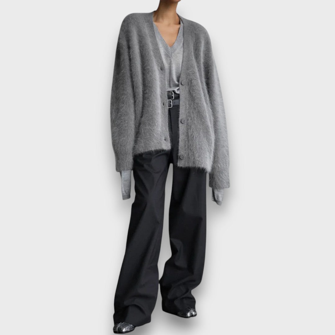 Laria – Weicher Cardigan mit Klassischem Schnitt