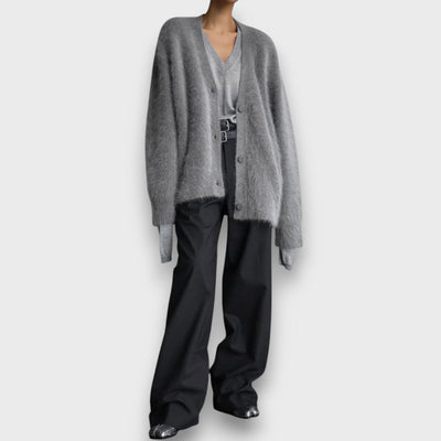 Laria – Weicher Cardigan mit Klassischem Schnitt