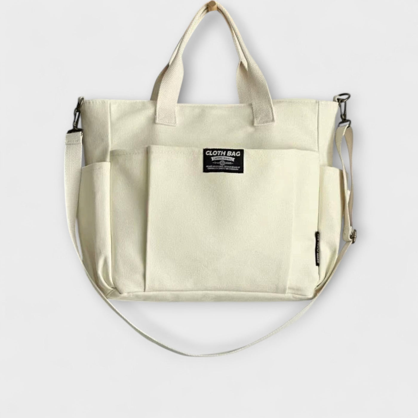 Minimalistische Canvas-Tote-Tasche