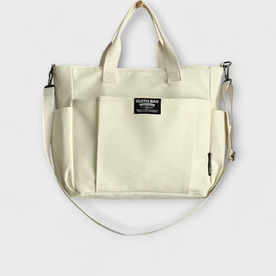 Minimalistische Canvas-Tote-Tasche