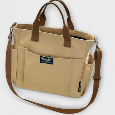 Minimalistische Canvas-Tote-Tasche