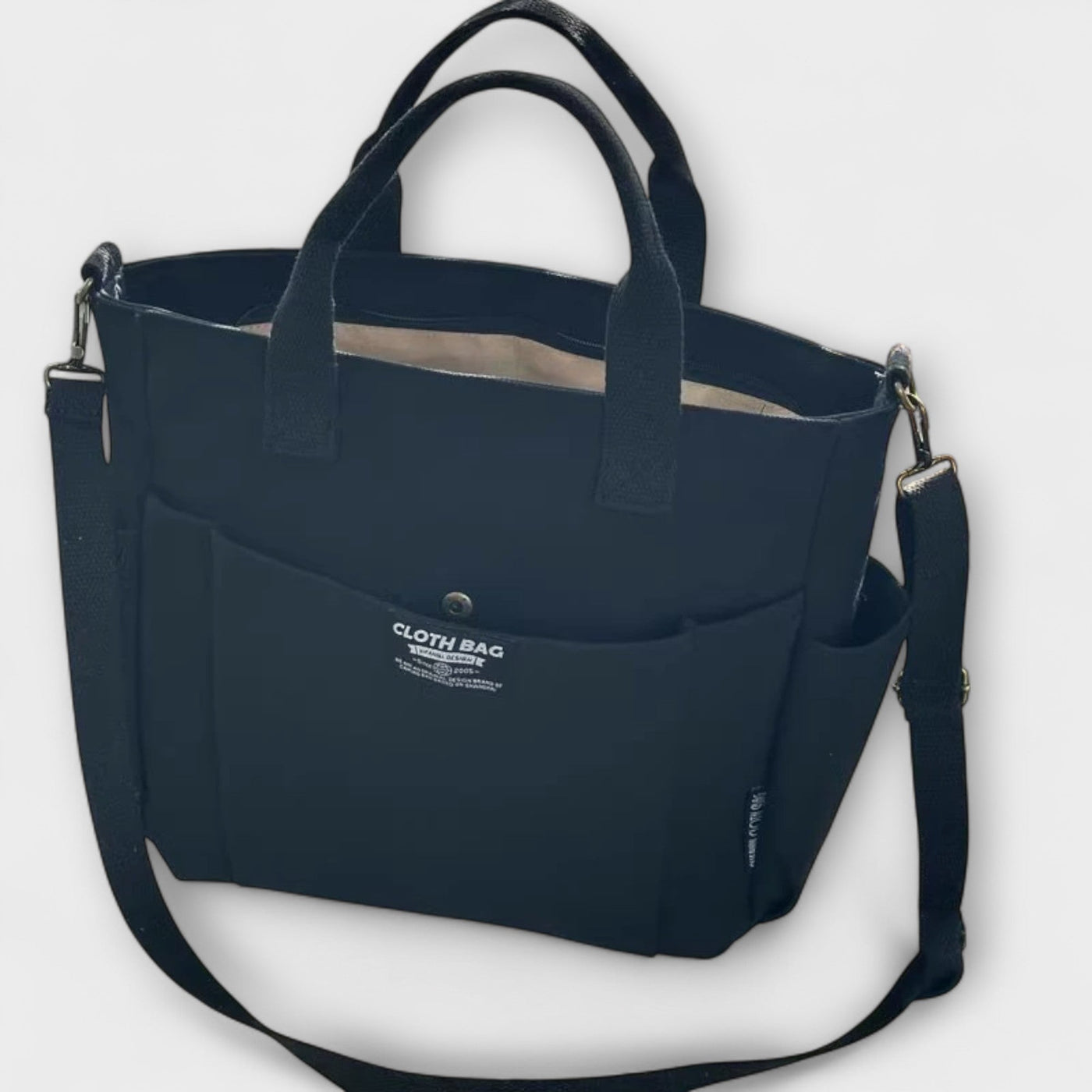 Minimalistische Canvas-Tote-Tasche
