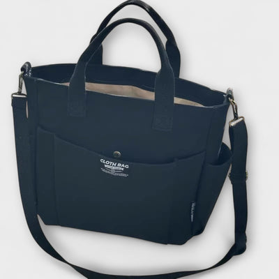 Minimalistische Canvas-Tote-Tasche