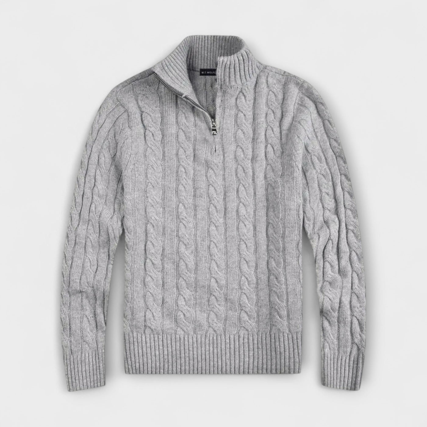 Eleganter Pulli mit Halbzipper