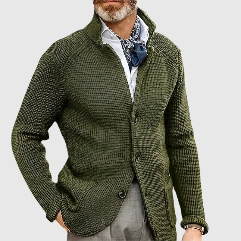Retro Militärstil Cardigan für Herren