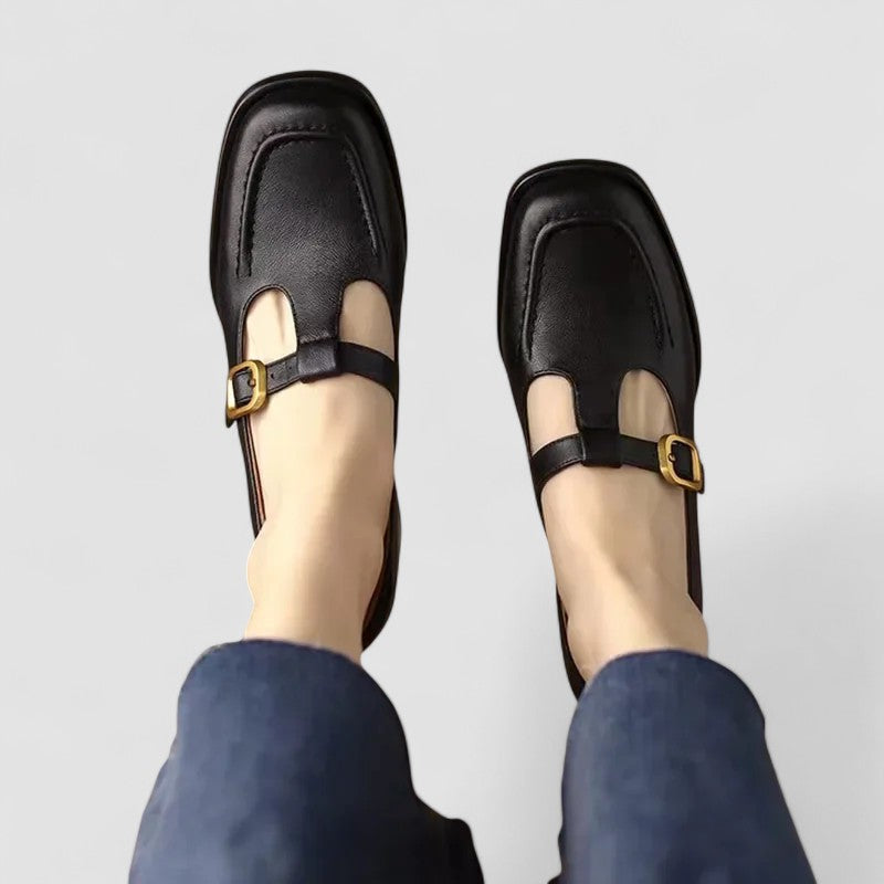 Elizabeth - Orthopädische Schuhe mit T-Riemen Mary Jane