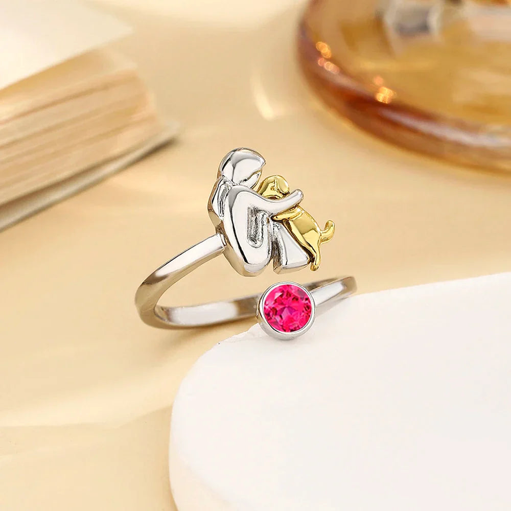 Elisa - Ring mit Hundesymbol