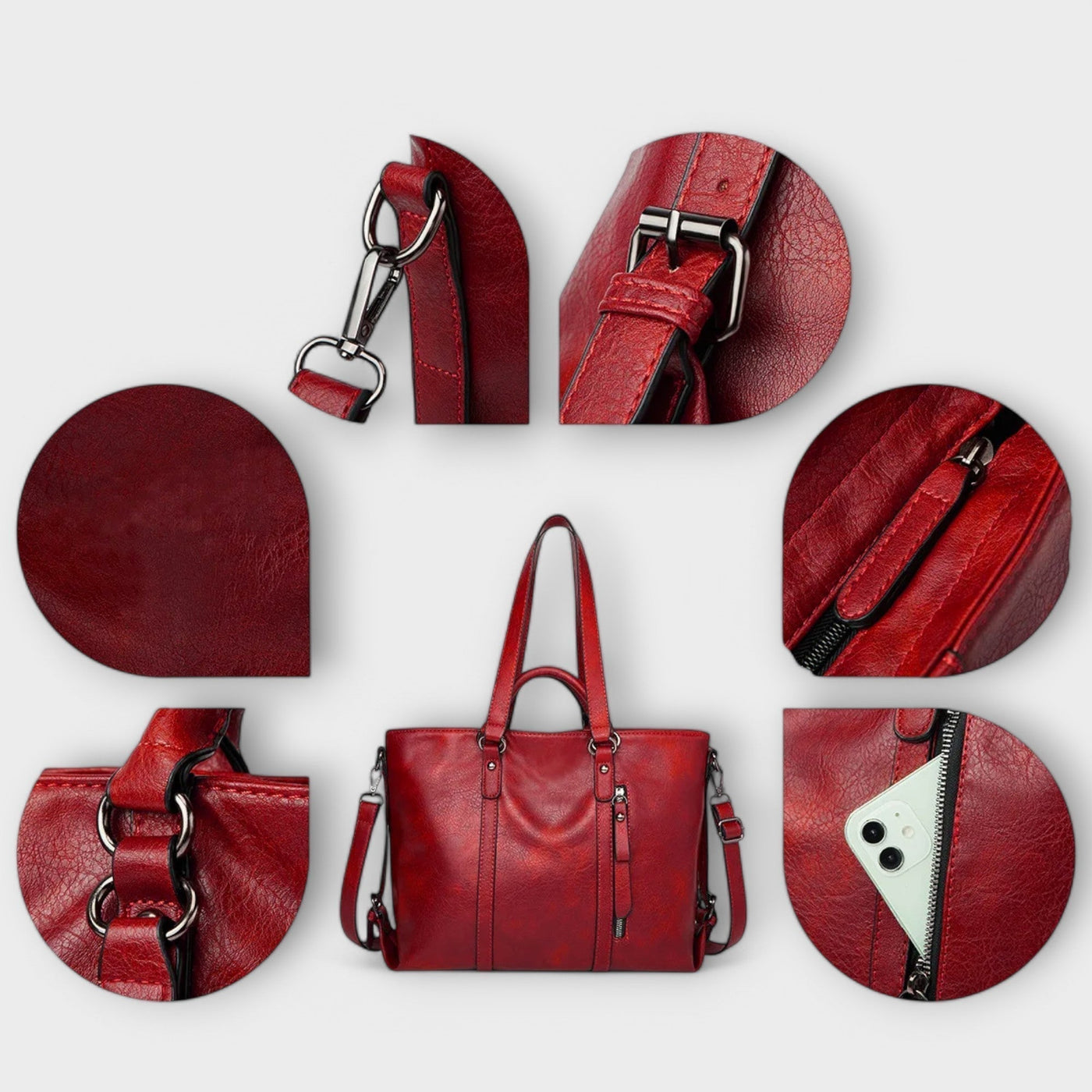 Gianna Boutique - Große Lederhandtasche