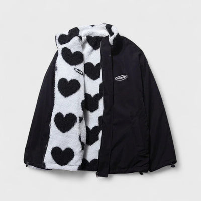Katharina - Wendbare Herzjacke
