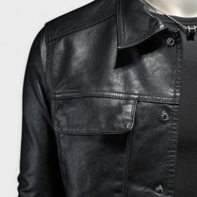 Moderne Lederjacke
