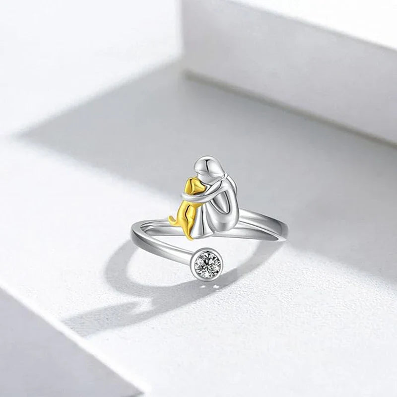 Elisa - Ring mit Hundesymbol