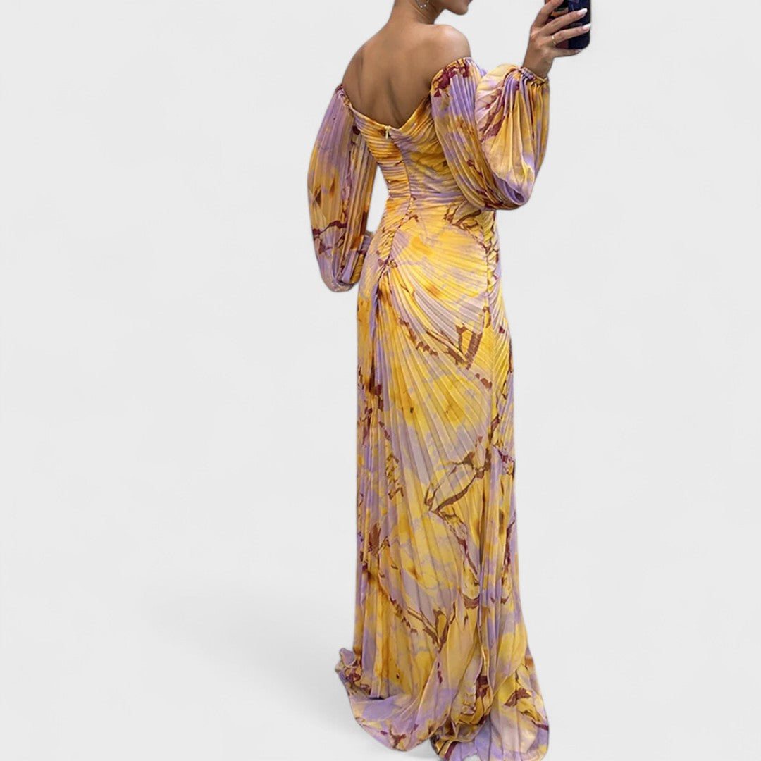 Kristine - Elegantes Kleid mit V-Ausschnitt