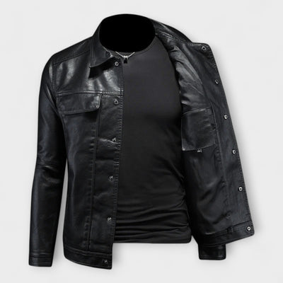 Moderne Lederjacke