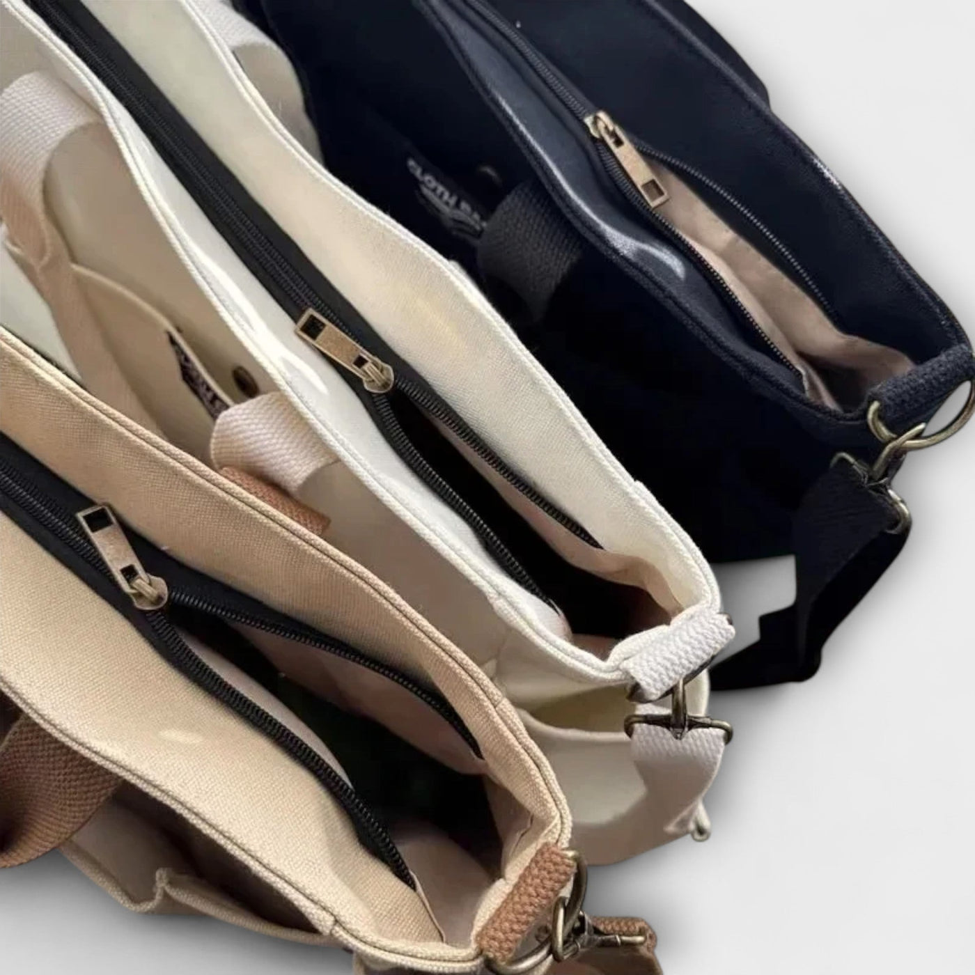 Minimalistische Canvas-Tote-Tasche