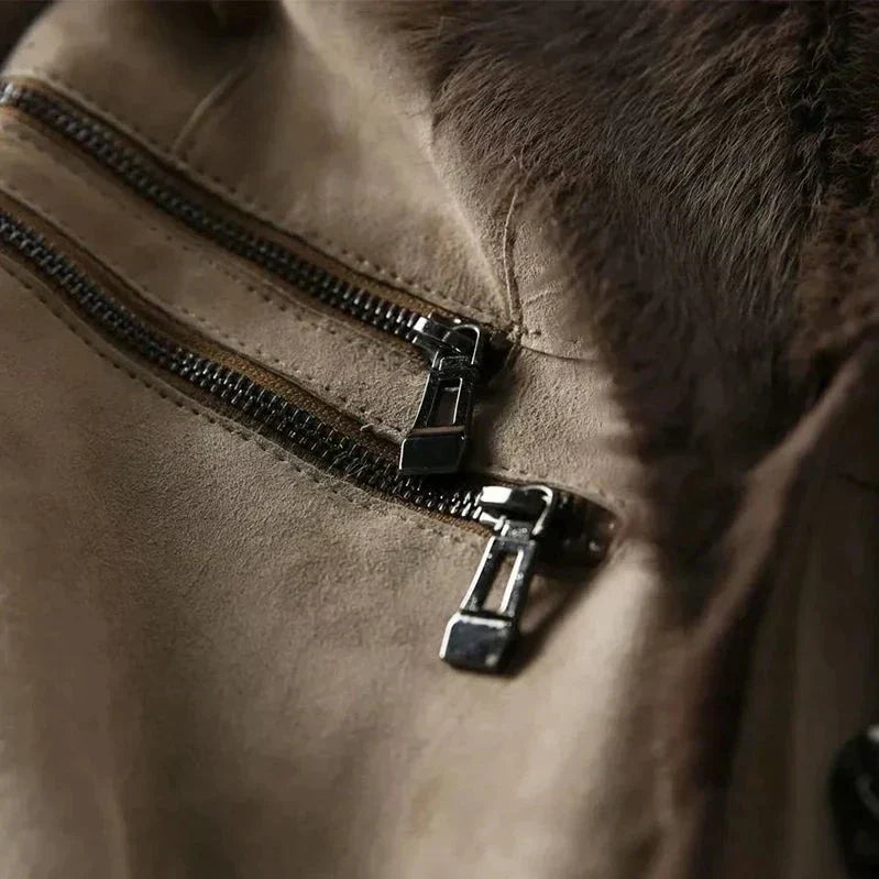 Lammfelljacke