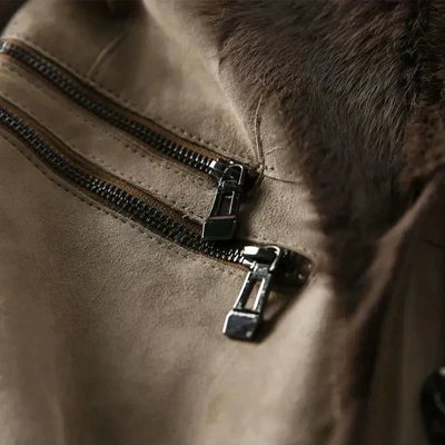 Lammfelljacke