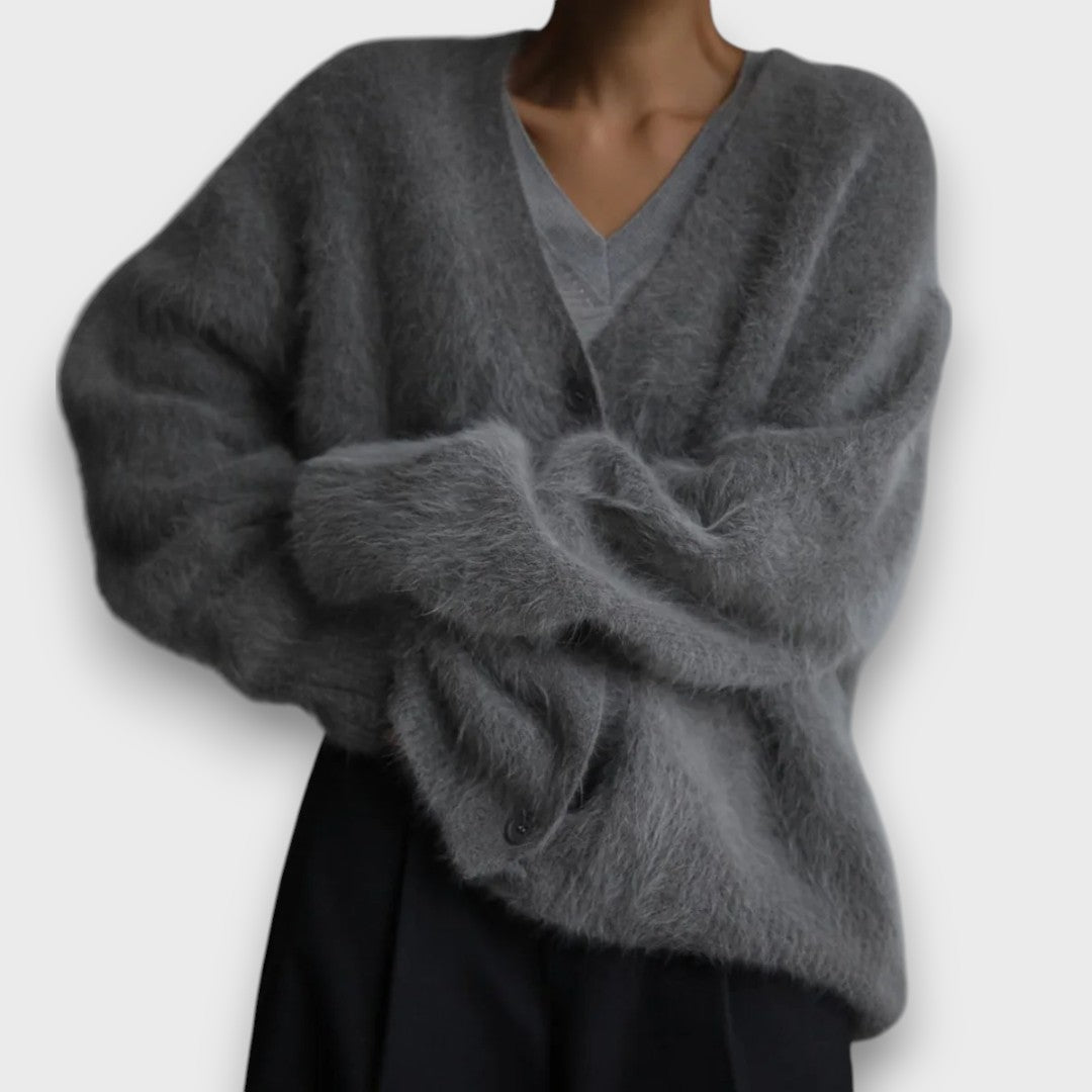Laria – Weicher Cardigan mit Klassischem Schnitt