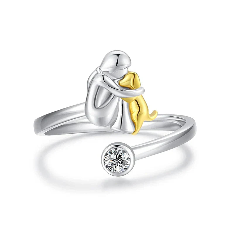 Elisa - Ring mit Hundesymbol