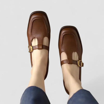 Elizabeth - Orthopädische Schuhe mit T-Riemen Mary Jane