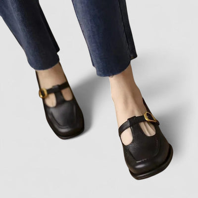 Elizabeth - Orthopädische Schuhe mit T-Riemen Mary Jane