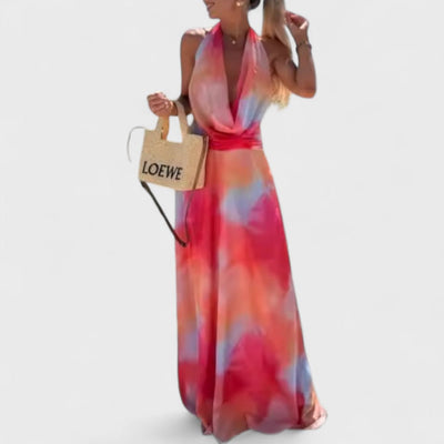 Riviera – Leuchtendes Halterkleid für den Sommer