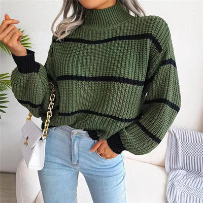 Sarah - Pullover mit Stehkragen Couture