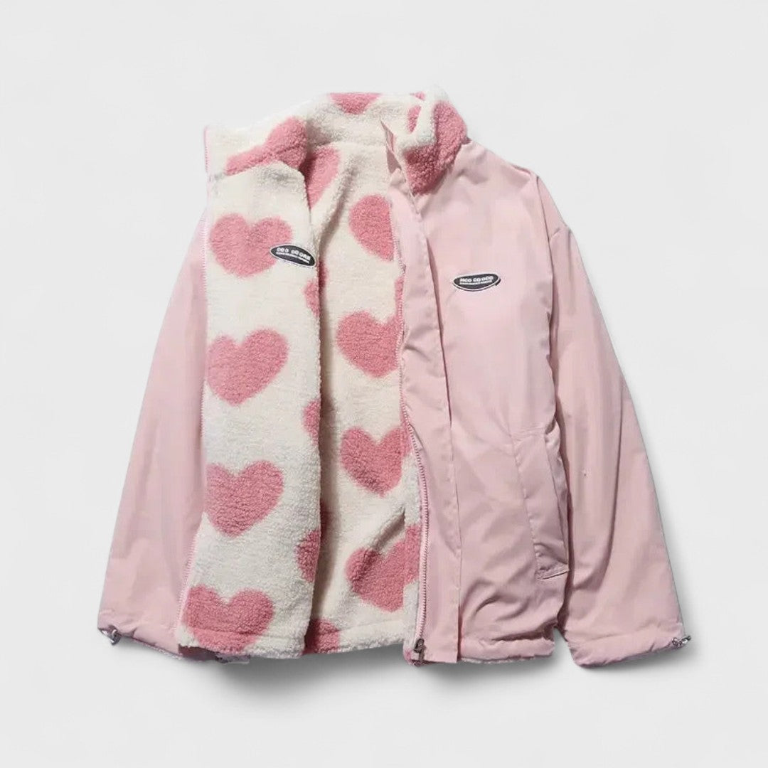 Katharina - Wendbare Herzjacke