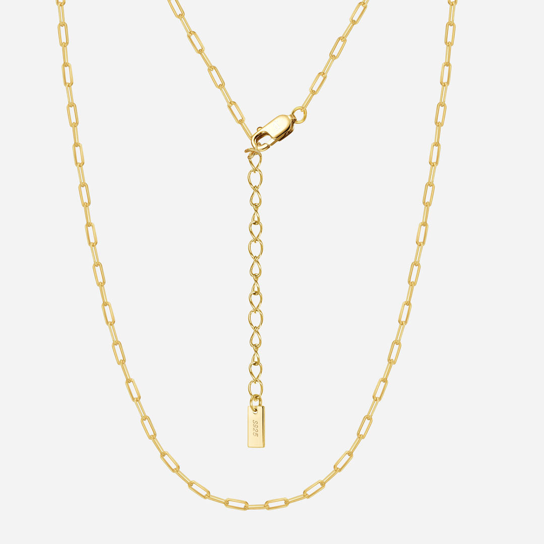 Tiaralynn | Kleine Halskette aus 18K Goldpapier