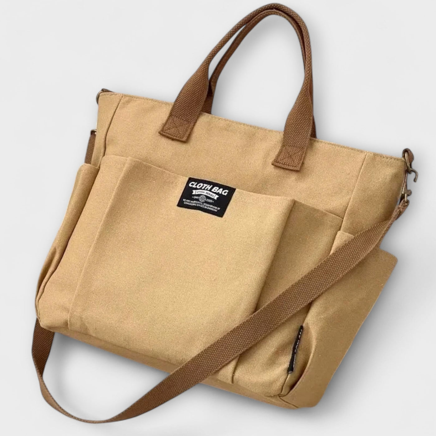 Minimalistische Canvas-Tote-Tasche