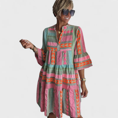 Juliane - Boho Kleid mit Volants